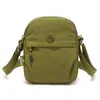 Bolsa de telefone leve em lona para mulheres, mini bolsa, nova bolsa de ombro transversal casual versátil em tecido Oxford para mulheres