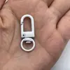 Fivela de Camarão em Liga de Zinco com Pintura Colorida Assada Fivela Pequena de Porta de 3 Pontos Fivela para Pendurar Bonecas Acessórios para Joias DIY Chaveiros Em Estoque