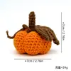 Venta Caliente Transfronteriza Lana Tejida a Crochet Fiesta de Halloween Regalo Sosteniendo Tarjeta Fantasma Decoración de Halloween Colgante de Halloween