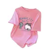 Camiseta Blanca de Manga Corta para Mujer 2026 Nuevo Estilo Linda Sencilla Talla Grande Camiseta Holgada Aspecto Adelgazante Top Cuello Redondo Ins
