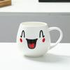 Taza de Cerámica Creativa y Personalizada, Taza con Cara Sonriente, Recuerdo de Boda, Taza de Café con Logo, Vaso de Agua con Tapa, Regalo Empresarial