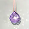 Bola de Iluminación de Cristal de 20 mm Cristal K9 Habitación Dormitorio Cortina de Cuentas para Puerta Accesorios Cortina de Puerta Colgante para Fiesta de Bodas
