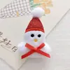 Navidad Bricolaje Algodón Felpa Muñeco de Nieve Reno Papá Noel Pasador Tocado Zapatos Calcetines Bolsa Accesorios Accesorios Decorativos