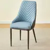 Cadeira de Jantar de Luxo Leve Estilo Francês para Uso Doméstico com Encosto Macio, Confortável para Sentar por Longos Períodos, Cadeira de Mesa Minimalista Moderna para Sala de Jantar, Cadeira para Reuniões e Lazer