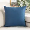 Lino Engrosado Doble Cara Color Sólido Simple Almohada Grande de Tiro Cubierta de Respaldo para Ventana de Bahía Oficina Dormitorio Sala de Estar Sofá Coche Soporte Lumbar