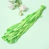 Cuerda de Cintura de Cinturón Tejido Fino 75D Accesorios para Ropa Tira Lateral de Color Cinta de 1 cm Cinturón de Tejido de Urdimbre Correa Cruzada 200 Colores