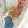 Calcetines Blancos para Mujer, Calcetines Cortos Finos de Verano, Transpirables, Absorbentes de Sudor, Antiolor, Encaje, Calcetines Versátiles de Malla hasta la Pantorrilla para Mujer