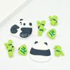 Charms para Sapato Crocs Desenho Animado Raio Grafite Urso Preto Acessórios Acessórios para Chinelo DIY Charms de Sapato Removíveis Atacado do Fabricante