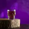 Copo de Shot de Vidro Caveira Estilo Rock 50ml - Lyor