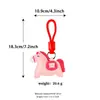 Colgantes Personalizados para Bolsos Pequeños de Cuero con Forma de Caballo, Decoraciones Creativas, Regalos para Team Building, Accesorios para Ropa, Procesamiento de Colgantes para Teléfono