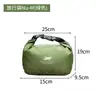 Bolsa de armazenamento para viagem ao ar livre com fechamento roll-top, grande capacidade, dobrável, portátil, resistente a rasgos, resistente a arranhões, bolsa organizadora para itens diversos