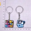 Chaveiro Pingente de Cuidados Médicos PVC Cola Macia Fivela Decorativa DIY Pingente de Bolsa Festa Europeia e Americana Chaveiro Presente Atacado