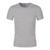 Fabricante Atacado Verão Esportes Secagem Rápida Gola Redonda Camiseta Masculina Fina Outdoor Mesh Respirável Cor Pura Tops Manga Curta