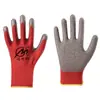 Guantes protectores de nailon resistentes al desgaste con recubrimiento de pegamento Guantes resistentes al desgaste para protección laboral Guantes protectores para trabajos en obra, fábrica Guantes para cucharón