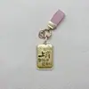 Colgante de la Fortuna de Oro Puro 999 Llavero de Oro Colgante para Coche Regalo para Amigos y Familiares Regalo Atractor de Riqueza Disponible para Venta al por Mayor