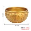 Enfeites de Sapo Dourado de Latão Cornucópia Bacia da Sorte Cofrinho Sala de Estar de Casa Abertura de Loja Enfeites de Feng Shui Decorações