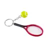 Juegos de Tenis de Souvenir Simulados Colgante Transfronterizo Pequeño Regalo Juego de Dos Piezas Llavero Hilo de Seda
