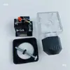 Caja de Conexiones para Bobina de Válvula de Pulso Electromagnético Hidráulico Din43650A Enchufe Terminal Neumático con Luz LED CC CA