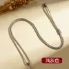 Cordón para Collar Tejido a Mano, Cordón Ajustable para Colgante DIY, Colgante de Jade, Cordón para Colgar Joyas de Oro