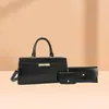 Bolsa Feminina 2025 Nova Bolsa Tendência de Alto Padrão Bolsa de Ombro Transversal Feminina Leve de Luxo Versátil Conjunto de Três Peças Bolsa para Sogra
