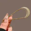 Nuevo Pasador de Estilo Chino para Mujer, Herramienta para Peinar Moños, Pinza para el Cabello en Forma de U, Pasador con Acabado de Lujo, Peine Accesorios para el Cabello