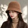 2026 Nueva Moda Color Sólido Elegante Versátil Gorro de Punto de Chenilla para Exteriores Viajes Estilo Callejero Moda Sombrero para el Sol