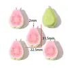 Brinquedos de Frutas e Comida 3D Coloridos DIY Criativos Feitos à Mão Acessórios para Presilha de Cabelo com Cola de Creme Peças de Resina Venda por Atacado