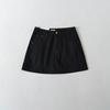 Ropa de Mujer Transfronteriza al Por Mayor Estilo Europeo y Americano 25 Verano Nuevo Falda Versátil Slim de Cintura Alta Línea A Color Puro Casual Falda Corta