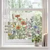 Película para Ventana Pintada con Spray sin Pegamento Fanfei Decoración del Hogar Película Embellecedora para Vidrio de Ventana Adsorción Electrostática Pegatina de Vidrio