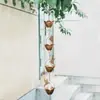 Decoración de Patio B&B Cadena de Lluvia Estilo Japonés Morado Cadena de Lluvia para Drenaje Cadena de Lluvia para Aleros