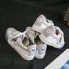 Zapatos de Lona Estilo K Ulzzang Vulcanizados Tres Veces Versátiles Primavera y Otoño 2024 Ins Estilo Hong Kong Tendencia de Tenis