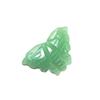 Fabricantes fornecem Dongling jade pingente DIY acessórios Dongling jade borboleta pingente antigo Hanfu fã pingente grampo de cabelo