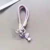 Ins Sayless Funda para Teléfono Móvil Nubes Estrellas Correa de Muñeca Cadena Corta para Colgar Cámara de Teléfono Móvil Colgante Llavero Universal