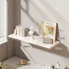 Estante de Pared Oculto de Una Sola Línea Estantería para Libros Colgante de Pared para Sala de Estar Estante Colgante de Pared para Dormitorio