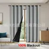 Fabricante Fuente de Tela Venta al por Mayor Tela para Cortina Blackout Completo Chunya Stock Suministro Estable 280cm 100gsm