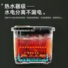 Bañera calefacción totalmente automática temperatura constante electrodoméstico masajeador eléctrico pediluvio dispositivo de masaje de pies cubo para pediluvio