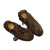 Zapatillas de entrenamiento alemanas populares de cuero genuino de TikTok, nuevo modelo otoño 2026, zapatillas de correr de suela plana para mujer, zapatos casuales para exteriores Forrest Gump