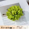 Acessórios de Cabelo de Dália em Camadas da Dinastia Han, Adorno de Cabeça de Flor de Seda, Pente de Cabelo, Grampo de Cabelo, Flor Artificial, Pente de Cabelo de Flor Estilo Tang, Vestuário Estilo Antigo