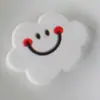 Pegamento Blando Serie Cielo Nube Blanca Arcoíris Accesorios de Sol Funda para Teléfono Móvil diy Material Niños Dibujos Animados Accesorios para el Cabello Accesorios