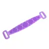 Estropajo de Baño de Silicona para Hombres y Mujeres, Toalla de Baño de Doble Cara, Exfoliante de Espalda, Cepillo de Baño Masajeador, Toalla de Baño Potente y Fácil de Limpiar