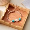Nuevo Pulsera Bohemia de Verano Estrella de Mar Concha Tortuga Playa Concha Estrella de Mar Pulsera Tejida con Cuentas