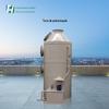 Remoção de poeira e desembaçador Torre de purificação dessulfurização Lavador de chuveiro de água Ciclone de aço inoxidável Torre de pulverização pp Personalização de equipamentos para gases de escape