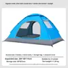 Barraca Camping ao Ar Livre à Prova de Mosquitos Portátil Automática Camping Interno Externo Protetor Solar Infantil Dobrável Lançamento Manual