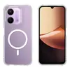 Funda Protectora Bayer Antiamarilleo Adecuada para Funda de Teléfono Redmi 17 Transparente Redmi 15A Funda Magnética Tpu+Pc