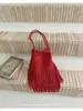 Bolso de Teléfono Sencillo de Moda Elegante Estilo Extranjero Bolso de Mujer Nuevo 2026 Bolso Cubo con Borla Cruzado de Moda Versátil Bolso Cubo Casual