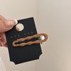 Pasador de onda Morandi clip de corazón de niña linda para flequillo pasador versátil clip lateral clip para pelo de la frente accesorios para el cabello
