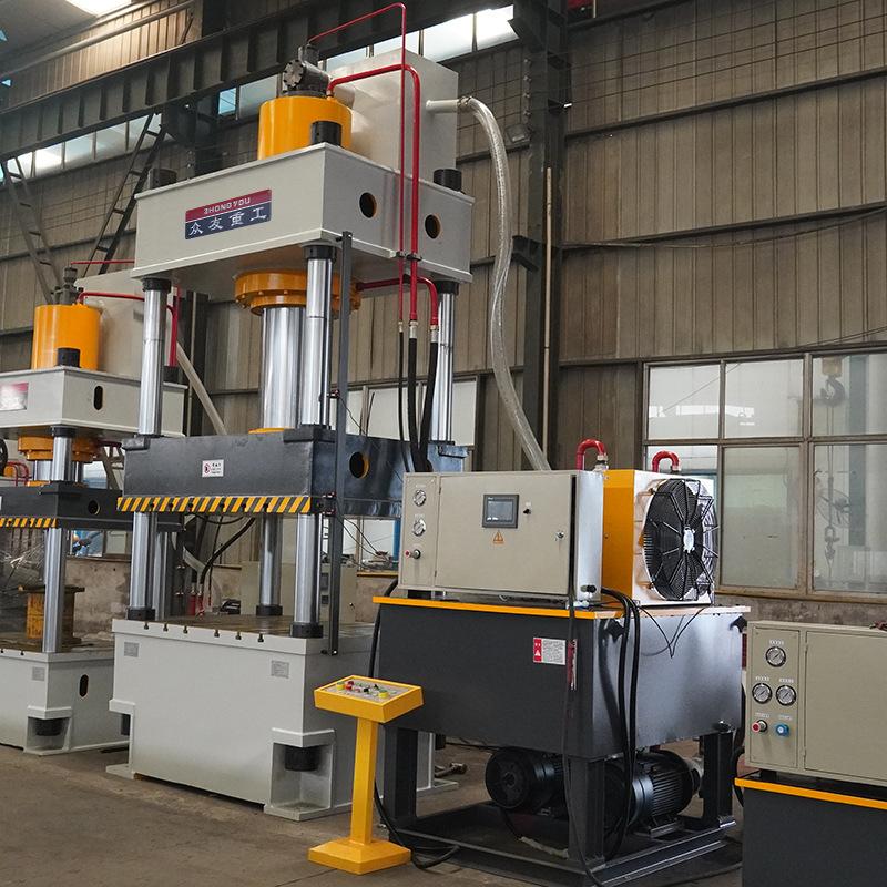 500T三梁四柱1104760带PLC触摸屏风冷 众友（3）