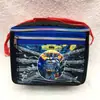 Vengadores murciélago Superman coche Rey caricatura 3D portátil bolsa lonchera bolsa de almuerzo térmica cremallera bolso de mano