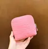Portatarjetas de cuero genuino, bolsa grande de capacidad para joyas y llaves, monedero de piel de vaca de capa superior con patrón de cocodrilo, portatarjetas integrado, monedero para mujer