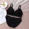 Conjunto de Sutiã Lingerie Sexy Taca Fina Fofo Doce Reunião Sutiã Conjunto de Sutiã de Menina Japonesa